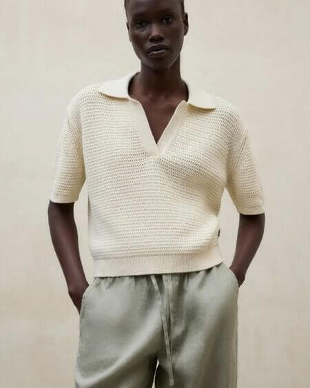 Polo Anna Ecru Ecoalf