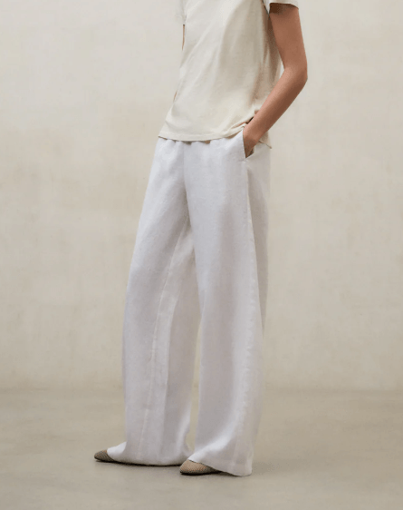 Pantalón Mossi White Ecoalf