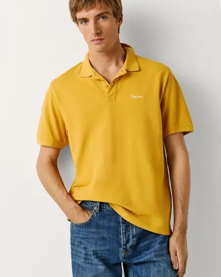 Polo Oscar Siena Yellow Pepe Jeans