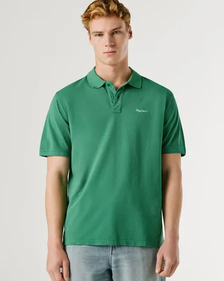 Polo Oscar Wood Green Pepe Jeans