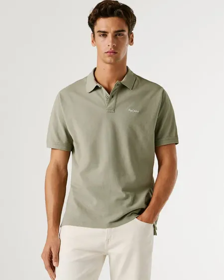 Polo Oscar Palm Green Pepe Jeans