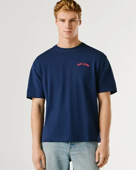 Camiseta Gideon Tee Sailor Blue Pepe Jeans