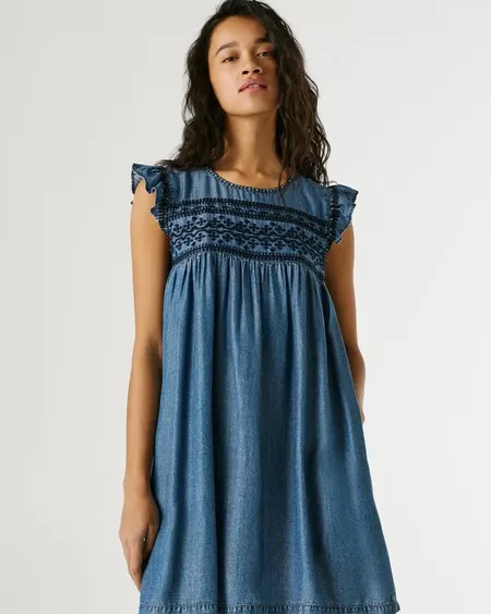 Vestido Cindy Tencel Pepe Jeans