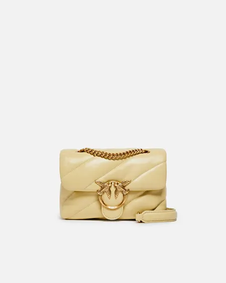 Mini Love Bag Puff Maxi Quilt Amarillo Pastel Pinko