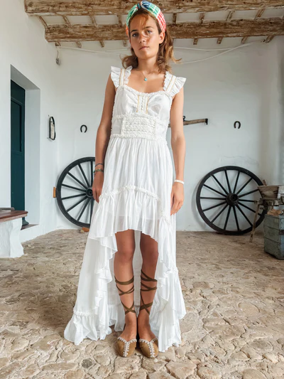 Vestido Alaior White Poc a Poc