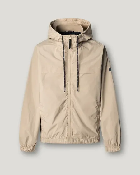 Chaqueta Cortavientos Gio Tee Beige Pepe Jeans