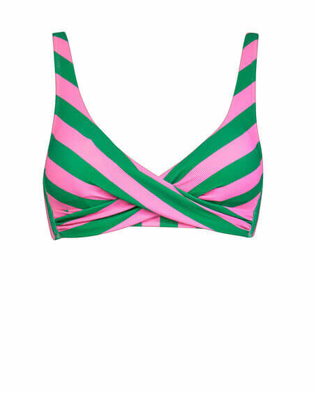 Top Bikini Stripe Energy Watercult