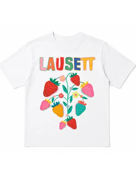 Camiseta Fresas Aura Lausett