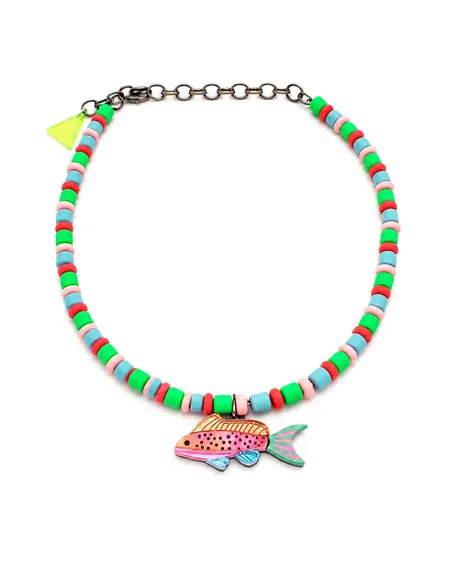Collar Pez Trucha Aura Lausett