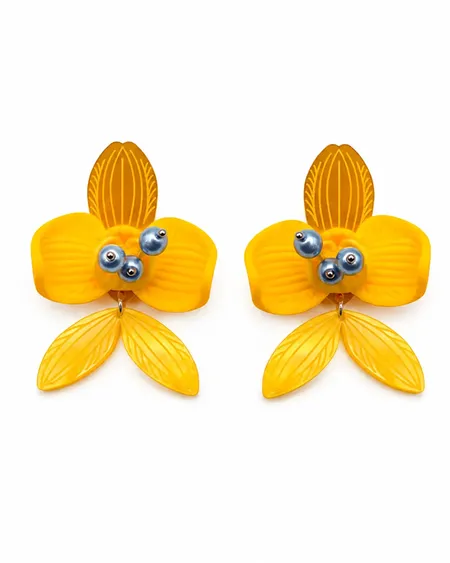 Orquídea Amarilla Aura Lausett