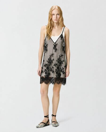 Vestido Cineraria Pinko