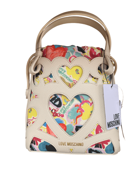 Bolso Saco Corazones Love Moschino