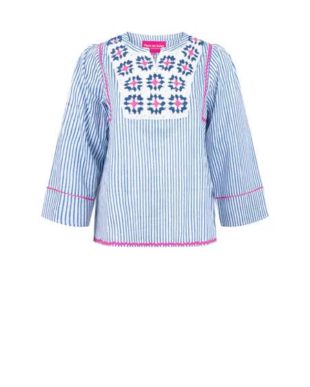 Blusa Crochet Place Du Soleil