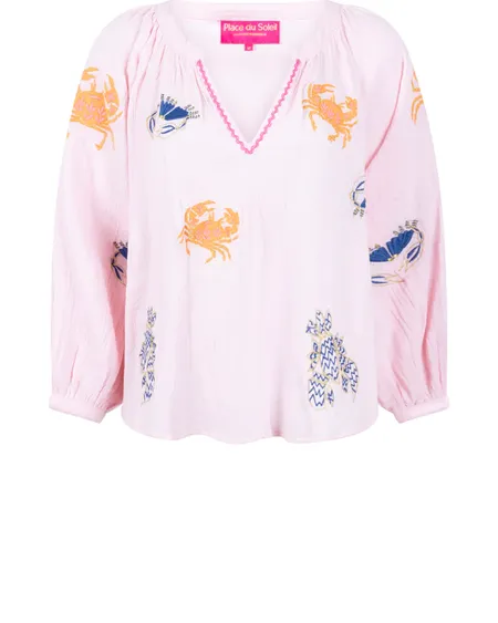 Blusa Cangrejos Place Du Soleil