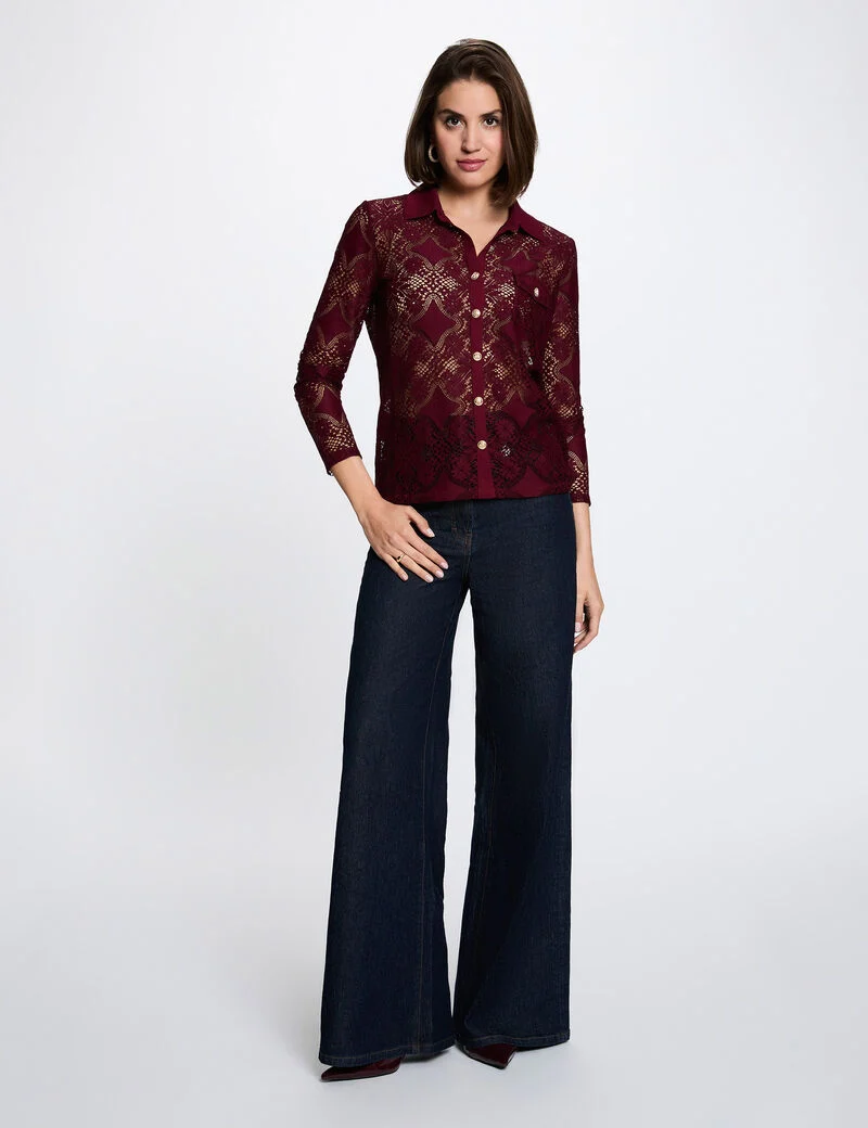 chemise-dentelle-col-a-revers-bordeaux-femme-vue5-32536311066791237