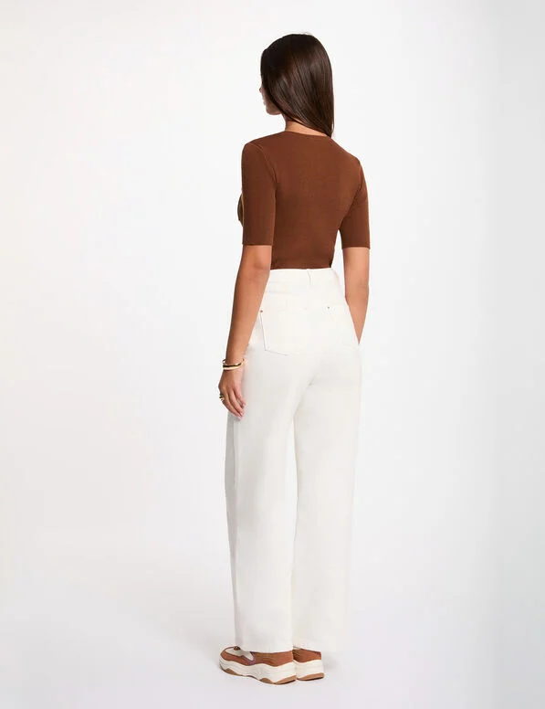 pull-col-rond-manches-courtes-marron-chocolat-femme-vue2-32536311066451231