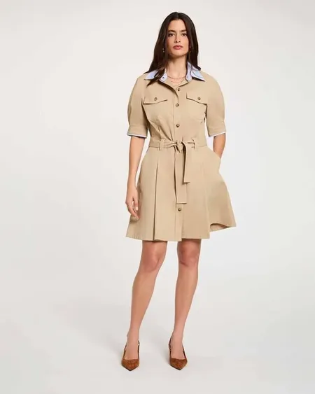 Vestido Gabardina Rebby Morgan De Toi