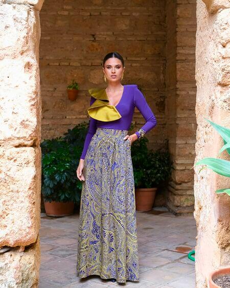 Conjunto Aurora Bimba Seda y Color
