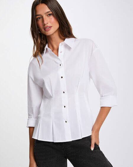 Camisa Entallada Corset Morgan De Toi