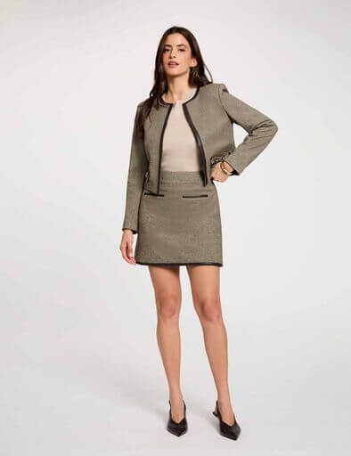 jupe-tweed-taille-haute-vert-kaki-femme-vue5-32536311068101245