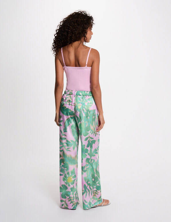 pantalon-large-taille-haute-multicolore-femme-vue2-32536311057350900