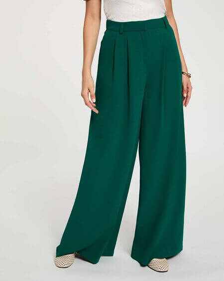 Pantalón Ancho Pomo Morgan De Toi