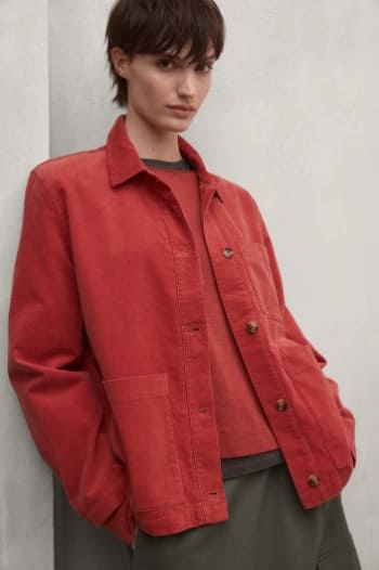 Sobrecamisa Becky Dark Orange Ecoalf