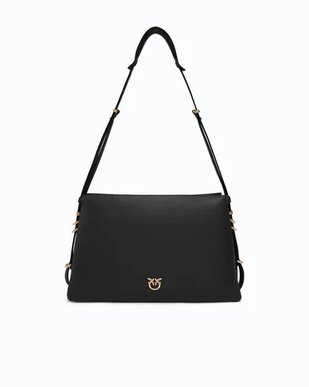 Bolso Triplet Vitello Black Pinko