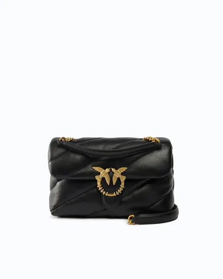 Bolso Puff Classic New Buckle Nero Pinko