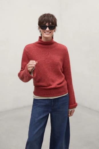 Jersey Kira Dark Orange Ecoalf