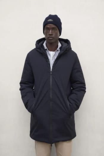 Abrigo Pasu Deep Navy Ecoalf