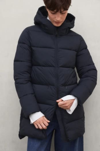 Abrigo Marangu Deep Navy Ecoalf