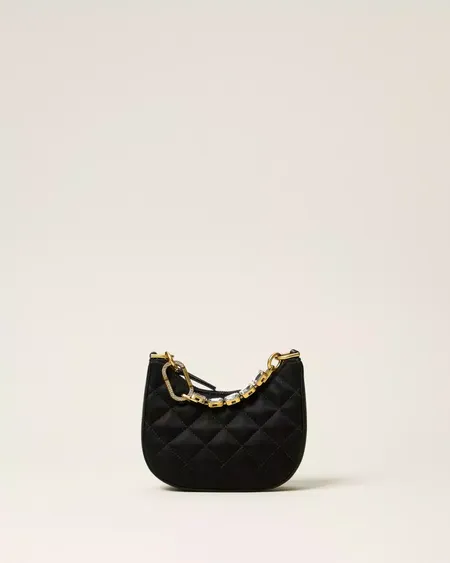 Bolso Mini Acolchado Black Twinset