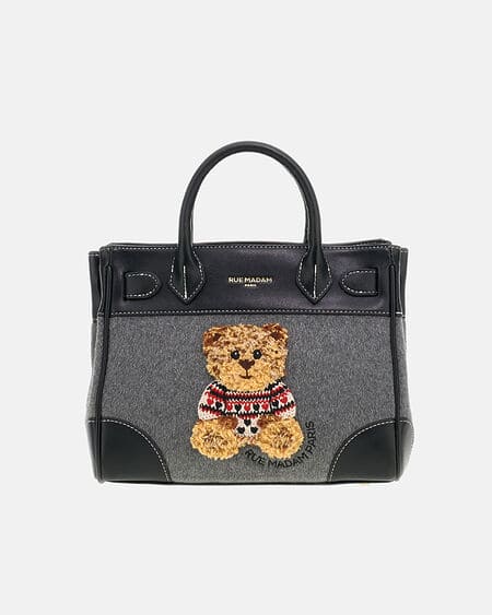 Bolso Marvin Love Mini Tote Grey Rue Madam