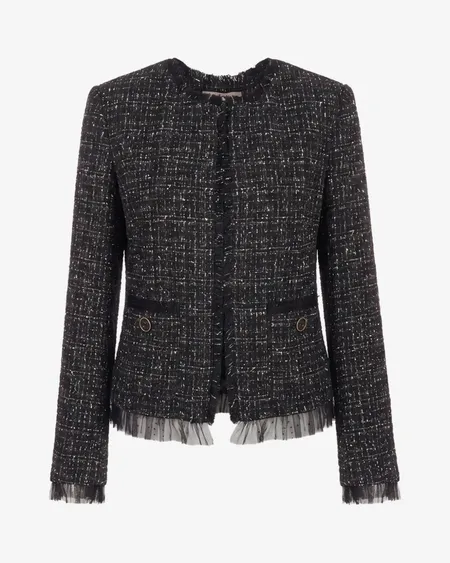 Chaqueta Ribete Tul Twinset