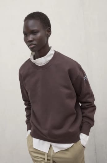 Sudadera Godoy Chocolate Ecoalf
