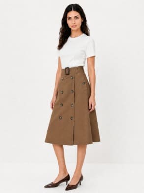 Falda Jane Camel Berenice
