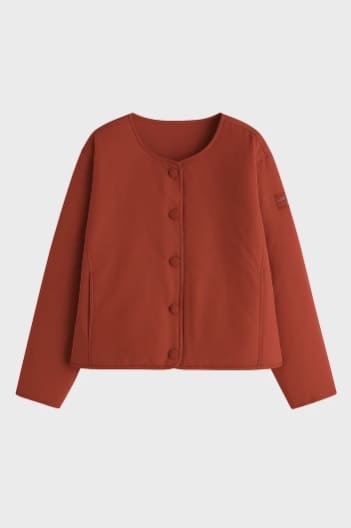 Chaqueta Monica Dark Orange Ecoalf