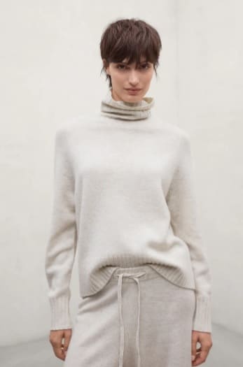 Jersey Caqui Bone Melange Ecoalf