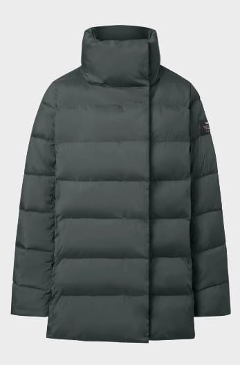 Abrigo New Moore Dark Khaki Ecoalf