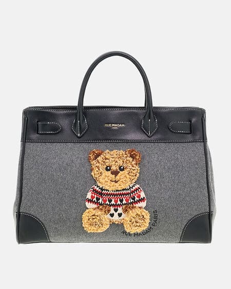 Bolso Marvin Love Tote Grey Rue Madam