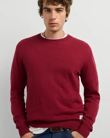 Jersey Andre Crew Ruby Wine Pepe Jeans