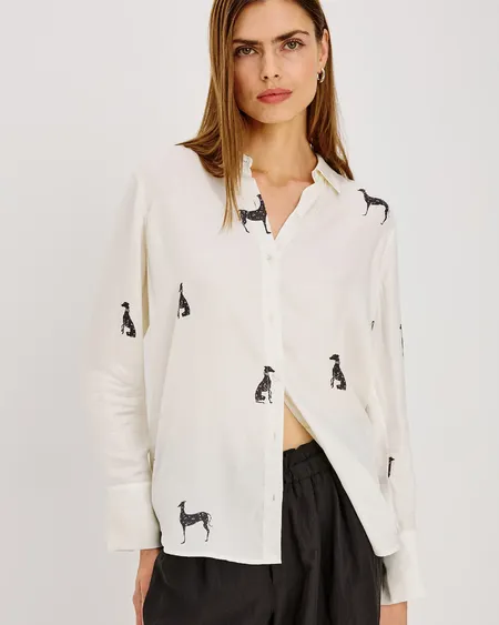 Camisa Saige Rails