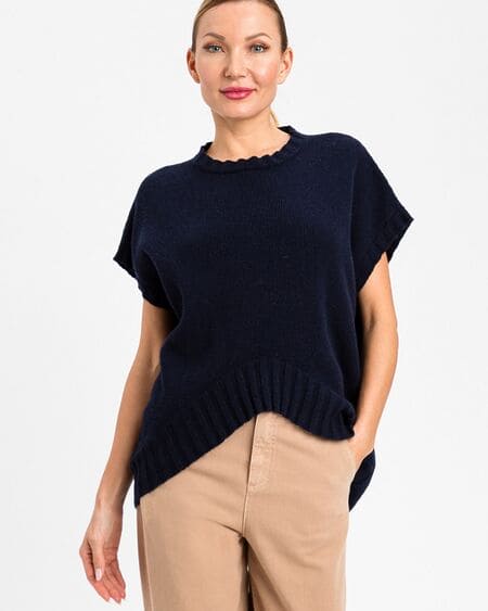 Jersey Canalé Dobladillo Redondeado Twinset