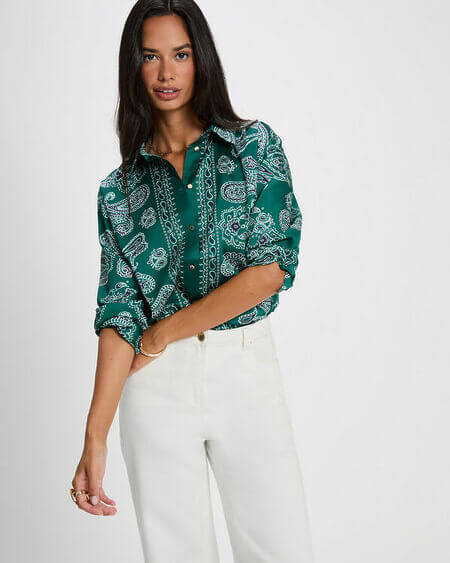 Camisa Satinada Criki Morgan De Toi