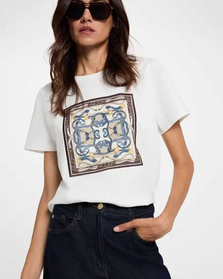 Camiseta Estampada Dfoular Morgan De Toi