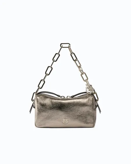 Bolso Bauletto Chain Sheep Anthracite Pinko