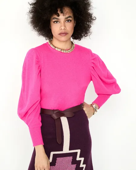 Jersey Cashmere Fucsia Panambi