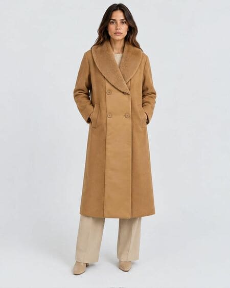 Abrigo Spalmati Brandy Brown Twinset